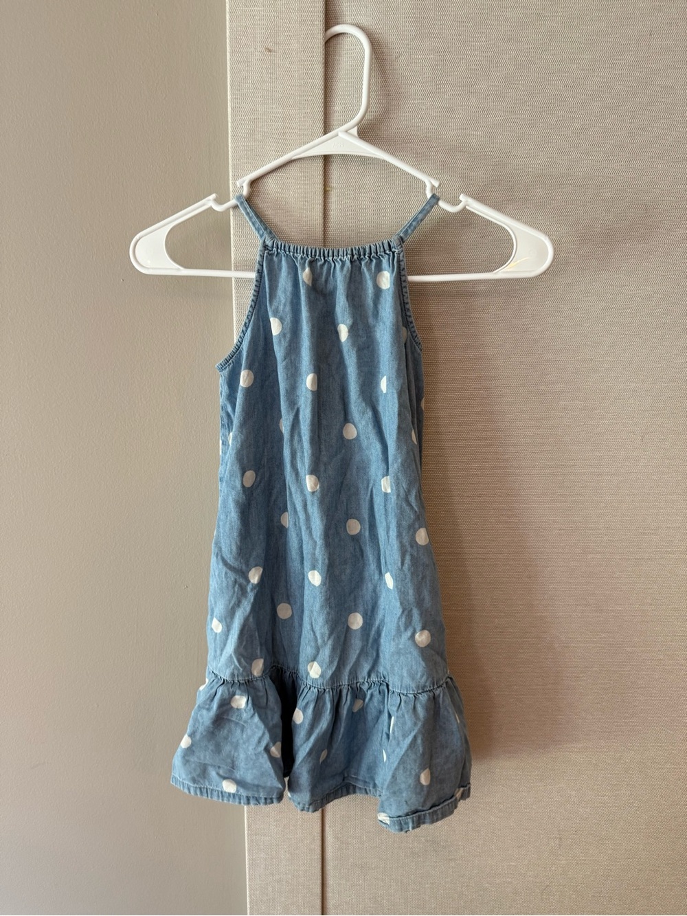 Old Navy Blue Polka Dot Sundress for Girls